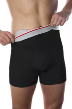 Load image into Gallery viewer, Ostomy Boxers High Waist Cup Style – Level 1 (men)