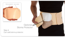 Load image into Gallery viewer, Optional ostomy protection / stoma protector