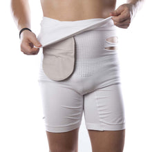 Lade das Bild in den Galerie-Viewer, Hohe Taille Doppelschicht Stoma Boxer in Level 2 Support – Unisex