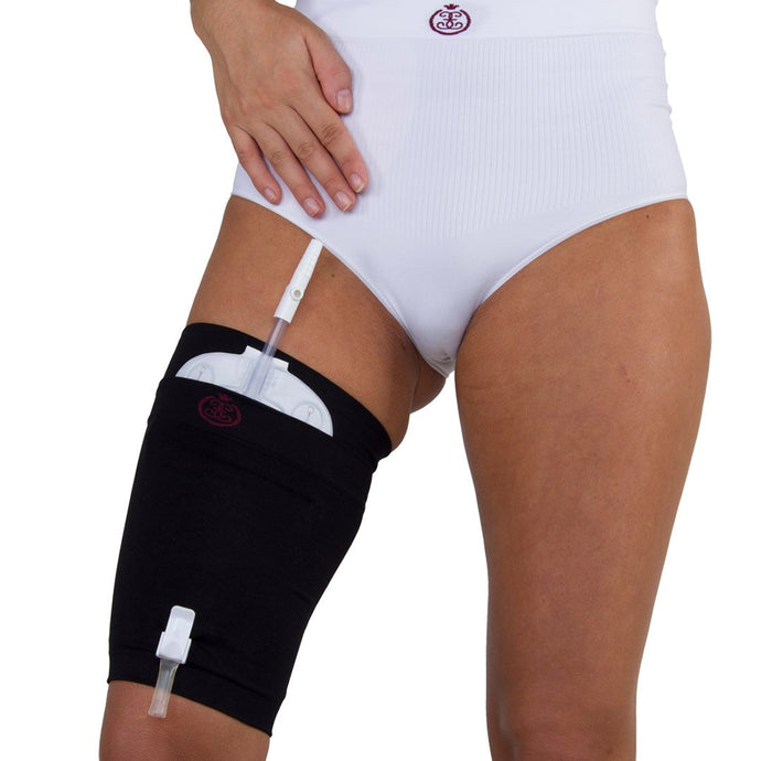 Urine bag thigh, jockstrap system (unisex)