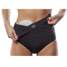 Charger l&#39;image dans la galerie, Ostomy/Stoma Support Badeslip hohe Taille (ladies)
