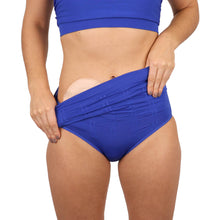 Load image into Gallery viewer, Ostomy/Stoma Support swim briefs high waist (ladies)
